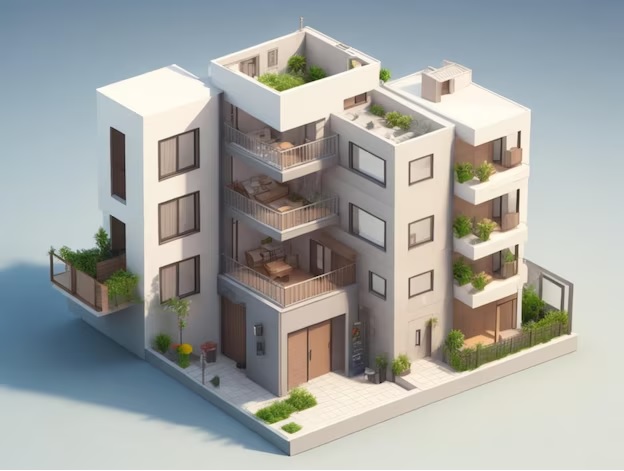 Edificio residencial en construcción